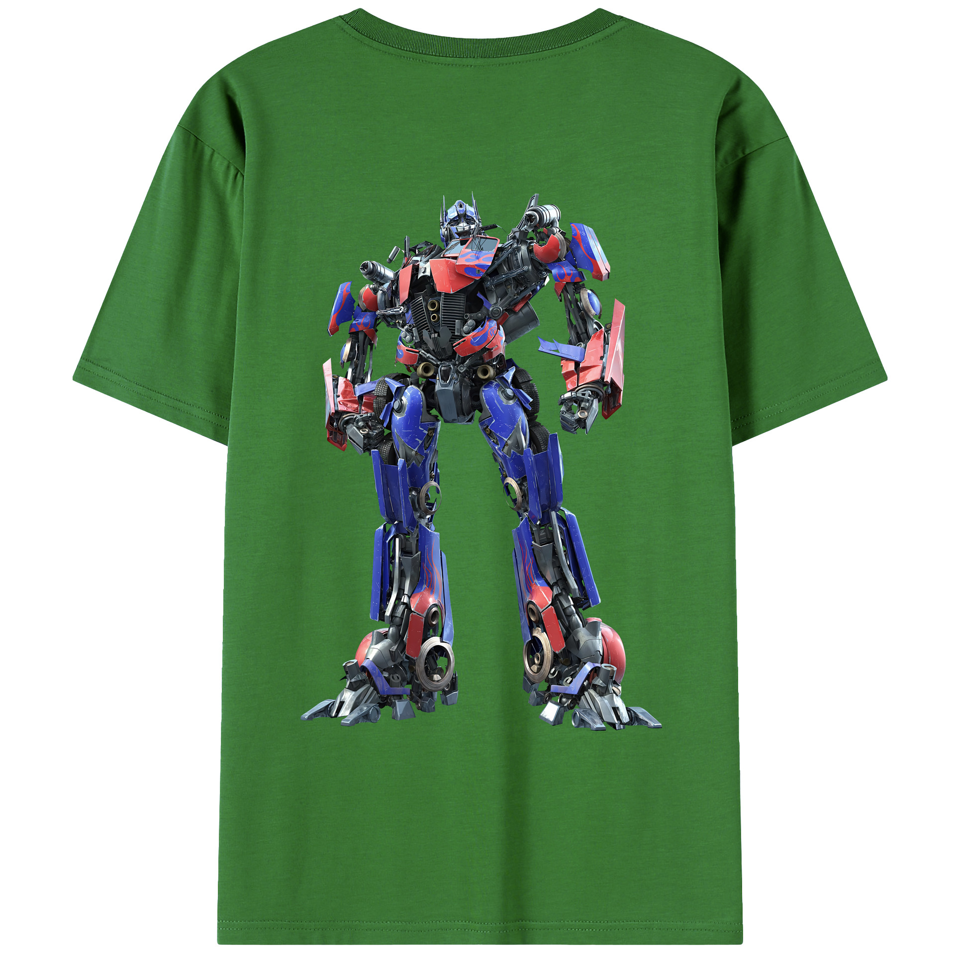 （画像用） Transformers トランスフォーマー レディース半袖Tシャツ(バックプリント)